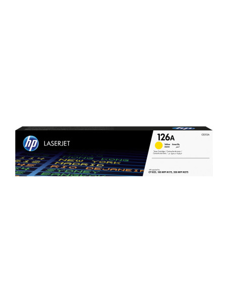 HP Cartucho de tóner original LaserJet 126A amarillo