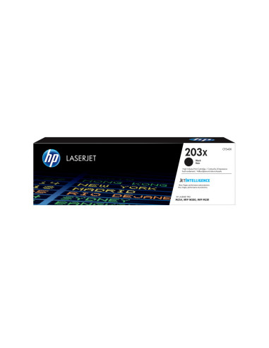 HP Cartucho de tóner Original LaserJet 203X negro de alta capacidad