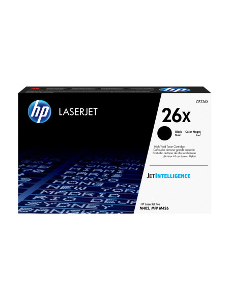 HP Cartucho de tóner original LaserJet 26X de alta capacidad negro