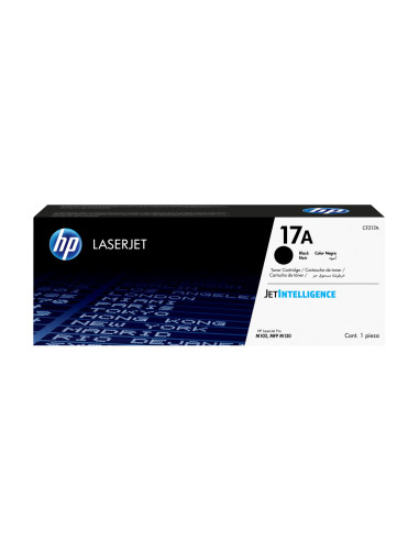HP Cartucho de tóner Original LaserJet 17A negro