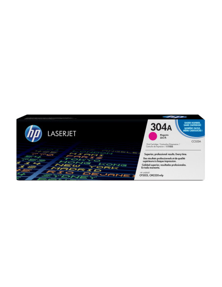 HP Cartucho de tóner original LaserJet 304A magenta