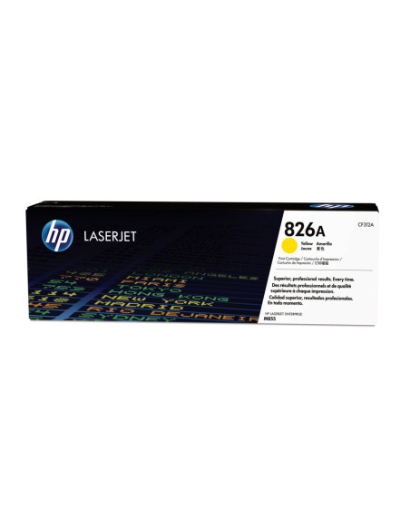 HP Cartucho de tóner original LaserJet 826A amarillo