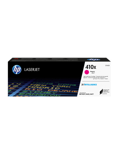 HP Cartucho de tóner original LaserJet 410X magenta de alta capacidad
