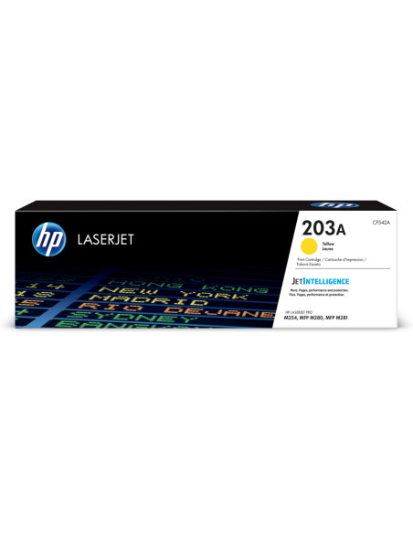 HP Cartucho de tóner Original LaserJet 203A amarillo