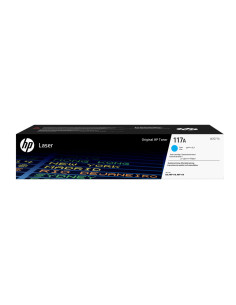 HP Cartucho de tóner Original Laser 117A cian