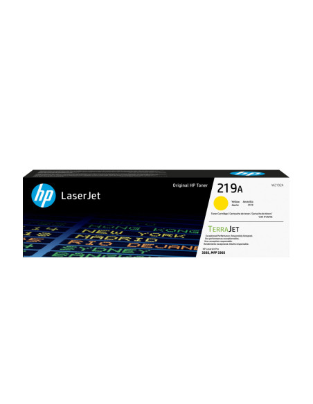 HP Cartucho de Tóner Original LaserJet 219A amarillo