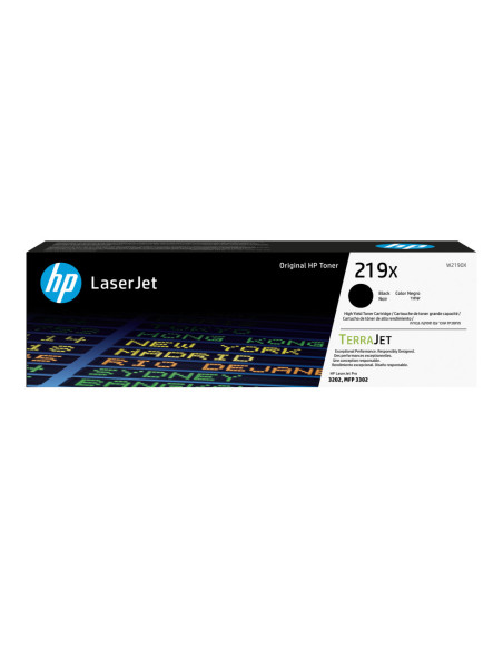 HP Cartucho de Tóner Original LaserJet 219X de alta capacidad negro