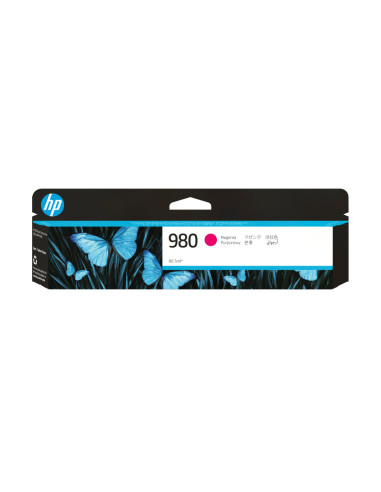 HP Cartucho de tinta original 980 magenta