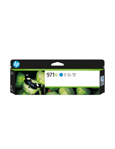 HP Cartucho de tinta original 971XL de alta capacidad cian