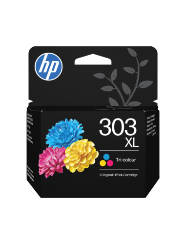 HP Cartucho de tinta Original 303XL tricolor de alta capacidad