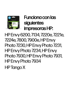 HP Cartucho de tinta Original 303XL tricolor de alta capacidad 2