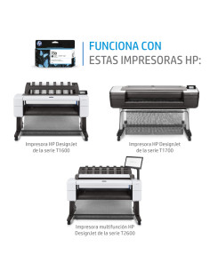HP Cartucho de tinta DesignJet 730 gris de 130 ml 2