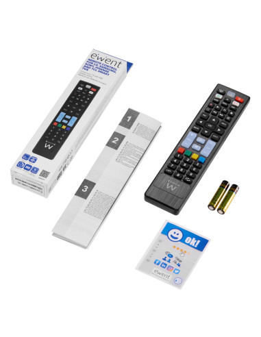 Ewent EW1577 mando a distancia TV Botones