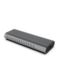 Ewent EW7025 caja para disco duro externo Caja externa para unidad de estado sólido (SSD) Gris M.2 2