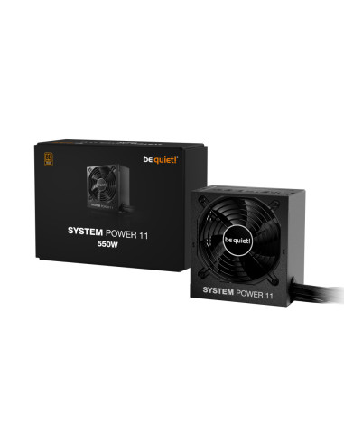 be quiet! System Power 11 550W unidad de fuente de alimentación 20+4 pin ATX ATX Negro