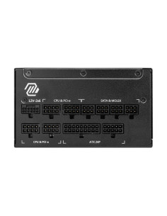 MSI MAG A1250GL PCIE5 unidad de fuente de alimentación 1250 W 24-pin ATX ATX Negro 2