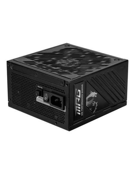 MSI MPG A1000GS PCIE5 unidad de fuente de alimentación 1000 W 24-pin ATX ATX Negro