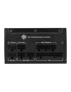 MSI MPG A1000GS PCIE5 unidad de fuente de alimentación 1000 W 24-pin ATX ATX Negro 2