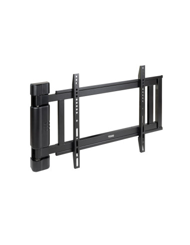 TooQ Soporte de pared Con regulación eléctrica para pantallas de 32” – 75”, Negro