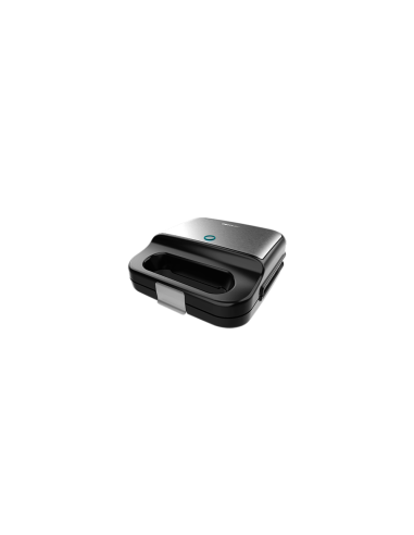 Cecotec 04309 sandwichera 1000 W Negro, Acero satinado