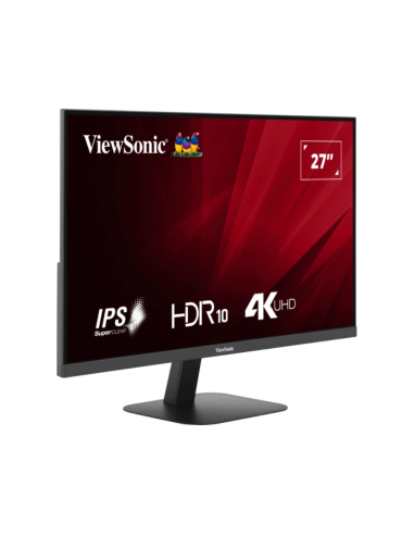 Viewsonic VA VA2708-4K-HD pantalla para PC 68,6 cm (27") 3840 x 2160 Pixeles 4K Ultra HD LED Negro