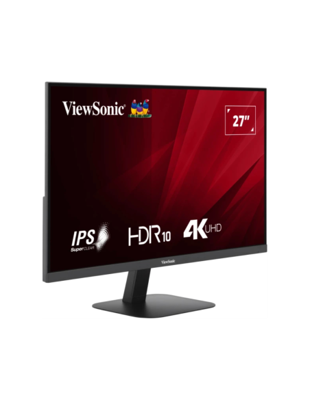 Viewsonic VA VA2708-4K-HD pantalla para PC 68,6 cm (27") 3840 x 2160 Pixeles 4K Ultra HD LED Negro