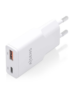AISENS ASCH-30W2P046-W cargador de dispositivo móvil Cámara digital, MP3, MP4, Teléfono móvil, Navegante, Portátil, Consola de j 2