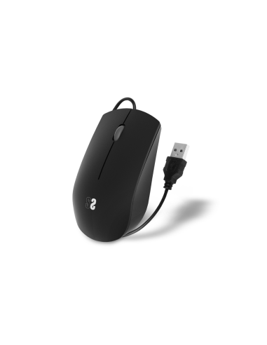 SUBBLIM Ratón Business Silencioso con cable USB 1200 DPI