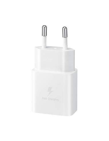 Samsung EP-T1510XWEGEU cargador de dispositivo móvil Universal Blanco Corriente alterna Carga rápida Interior