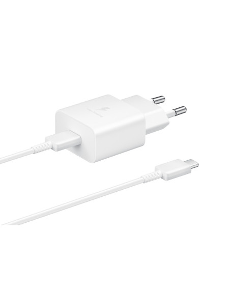 Samsung EP-T1510XWEGEU cargador de dispositivo móvil Universal Blanco Corriente alterna Carga rápida Interior