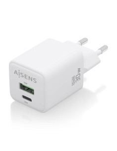 AISENS ASCH-30W2P037-W cargador de dispositivo móvil Universal Corriente alterna Carga rápida Interior 2