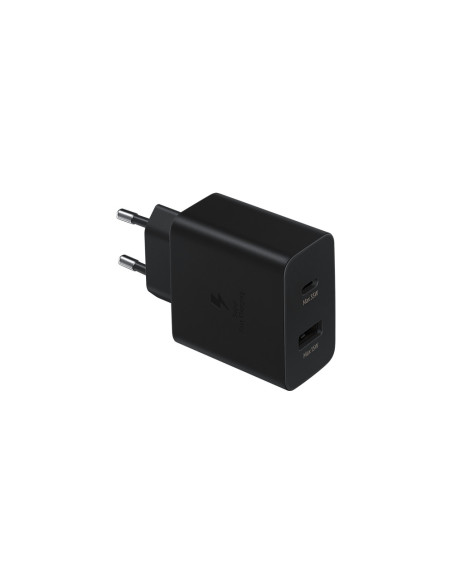 Samsung EP-TA220NBEGEU cargador de dispositivo móvil Auriculares, Auriculares, Portátil, Smartphone, Reloj inteligente, Tableta 