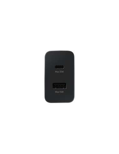Samsung EP-TA220NBEGEU cargador de dispositivo móvil Auriculares, Auriculares, Portátil, Smartphone, Reloj inteligente, Tableta 