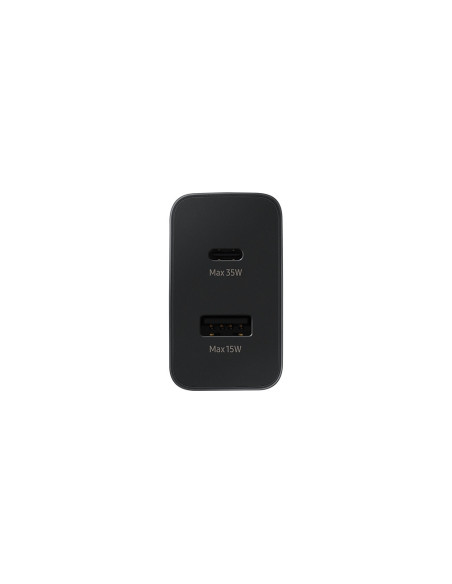 Samsung EP-TA220NBEGEU cargador de dispositivo móvil Auriculares, Auriculares, Portátil, Smartphone, Reloj inteligente, Tableta 