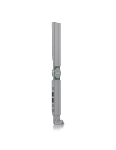 AISENS Soporte de Sobremesa Ajustable Para Portail / Tablet Con USB-C Docking 4 en 1, Gris