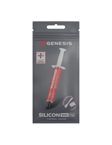 GENESIS Silicon 900 compuesto disipador de calor Pasta térmica 12,8 W/m·K 8 g