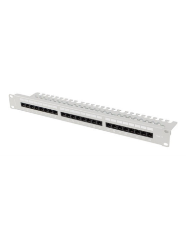 Lanberg PPU6-1124-S panel de parcheo 1U