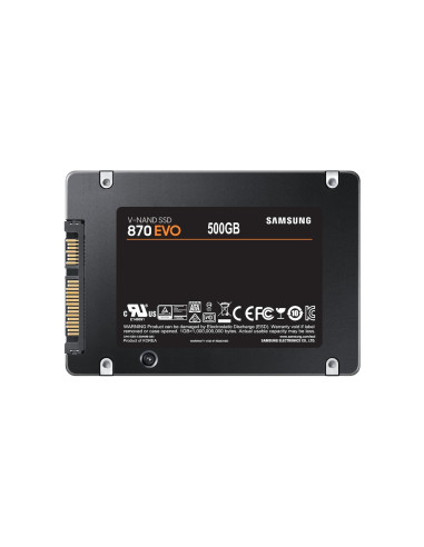 Samsung 870 EVO 500 GB 2.5" Serial ATA III V-NAND MLC