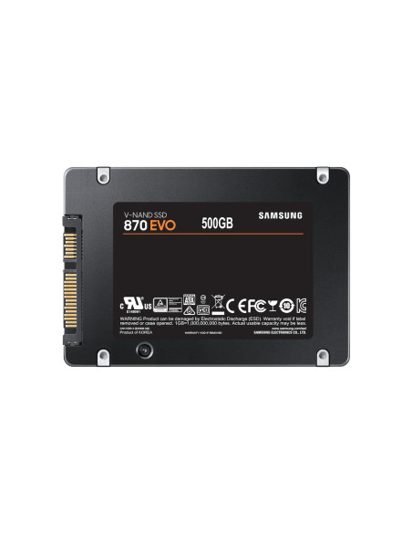 Samsung 870 EVO 500 GB 2.5" Serial ATA III V-NAND MLC