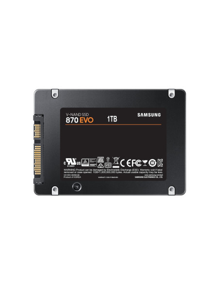 Samsung 870 EVO 1 TB 2.5" Serial ATA III V-NAND MLC