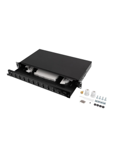 Lanberg FOP1-12SD-LQB panel de parcheo 1U