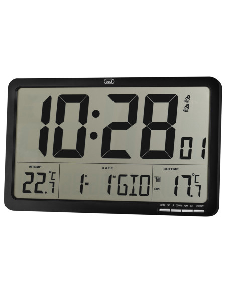 Trevi OM 3560 RC Negro LCD Batería