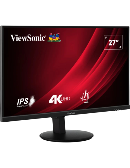 Viewsonic VG Series VG2708-4K pantalla para PC 68,6 cm (27") 3840 x 2160 Pixeles 4K Ultra HD LED Negro