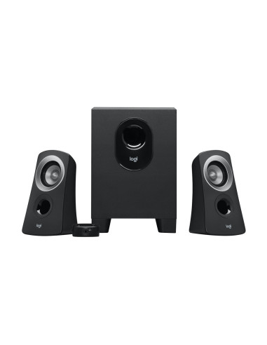 Logitech 980-000413 conjunto de altavoces 25 W PC/ordenador portátil Negro 2.1 canales 5 W