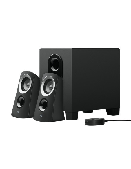 Logitech 980-000413 conjunto de altavoces 25 W PC/ordenador portátil Negro 2.1 canales 5 W