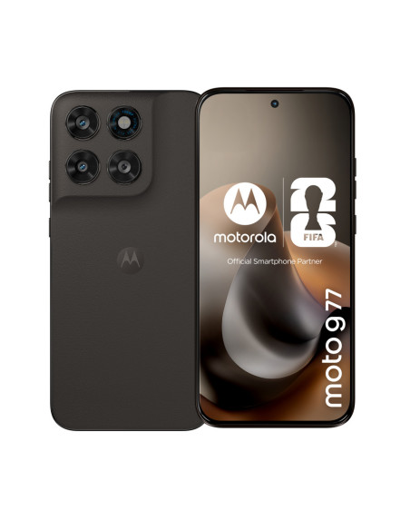Motorola moto g77 17,3 cm (6.8") Ranura híbrida Dual SIM Android 16.0 5G USB Tipo C 8 GB 256 GB 5200 mAh Negro