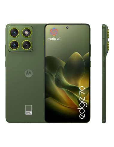 Motorola edge 70 17 cm (6.7") SIM doble Android 16.0 5G USB Tipo C 12 GB 512 GB 4800 mAh Verde
