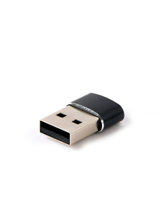 Gembird A-USB2-AMCF-02 cambiador de género para cable USB A USB C Negro