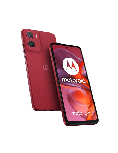 Motorola moto g05 16,9 cm (6.67") SIM doble Android 15 4G USB Tipo C 4 GB 256 GB 5200 mAh Rojo