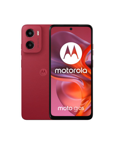 Motorola moto g05 16,9 cm (6.67") SIM doble Android 15 4G USB Tipo C 4 GB 128 GB 5200 mAh Rojo